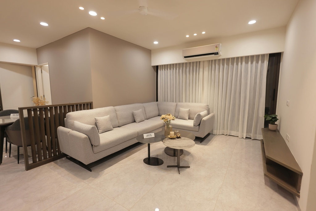 Sofá Oslo Corner – Modular em Tecido Cinza Claro